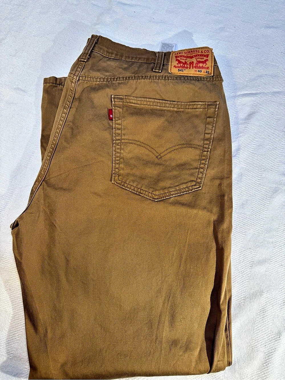 Levi's 541 Men's Chinos Brown Waist 40x32